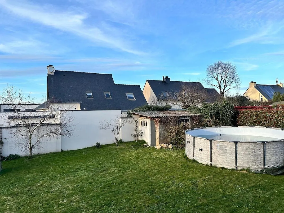 Charmante Maison De Ville Lumineuse Avec Piscine Vannes Casa de Férias